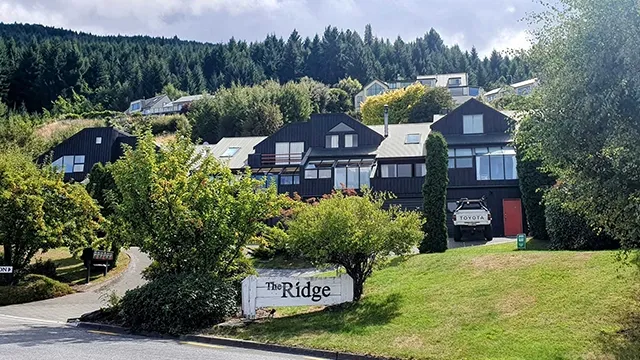 View of Ridge Resort from the entrance